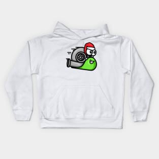 Turbo Snail - Father Boostmas Kids Hoodie